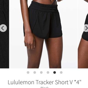Lululemon Tracker Short V 4”